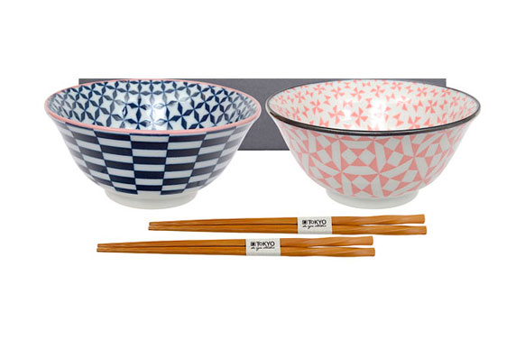 BOL PORCELANA 15 CM GEO EC+ PALILLOS